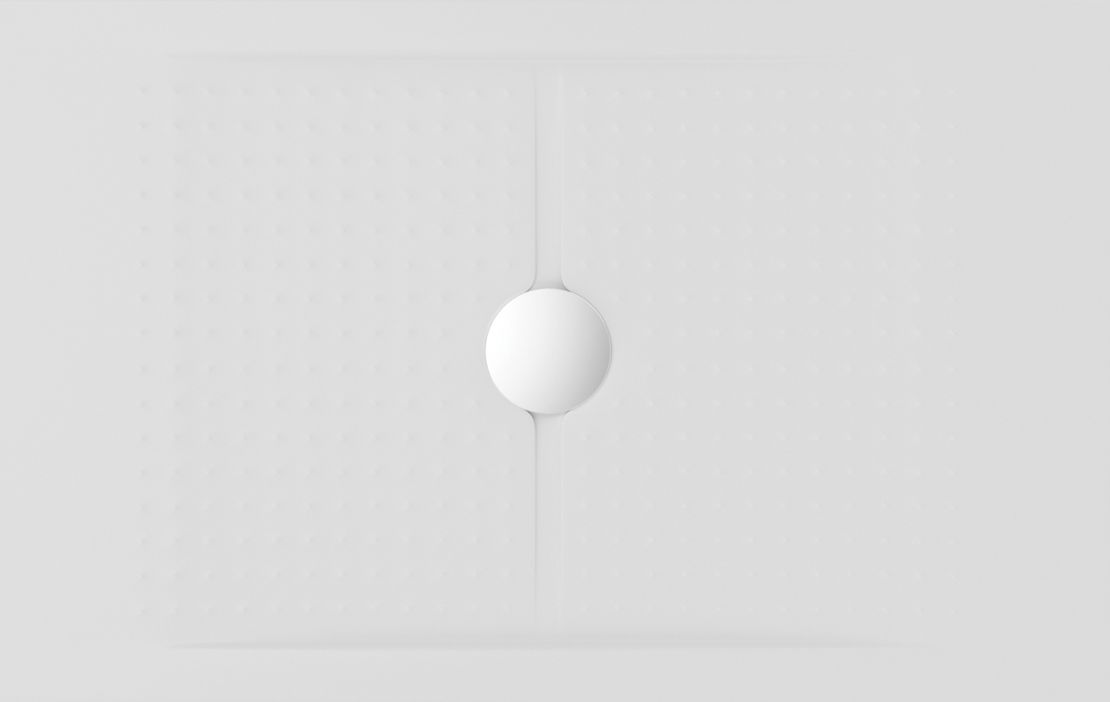 Piatto doccia bianco in acrilico sanitario